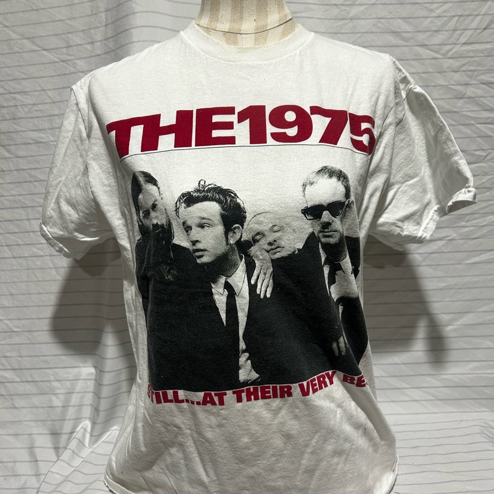 Band Tees l The 1975 White Graphic T-Shirt